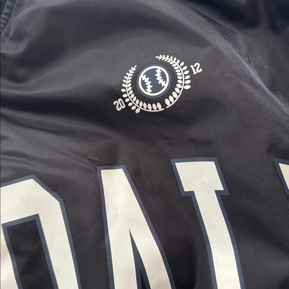 PrettyLittleThing Black Varsity Bomber Jacket‎